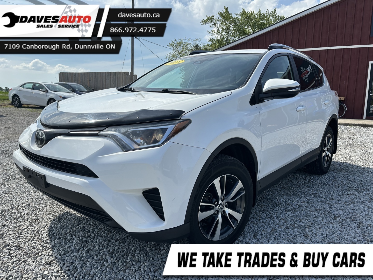 2018 Toyota RAV4 LE AWD No Accidents! Low Mileage!