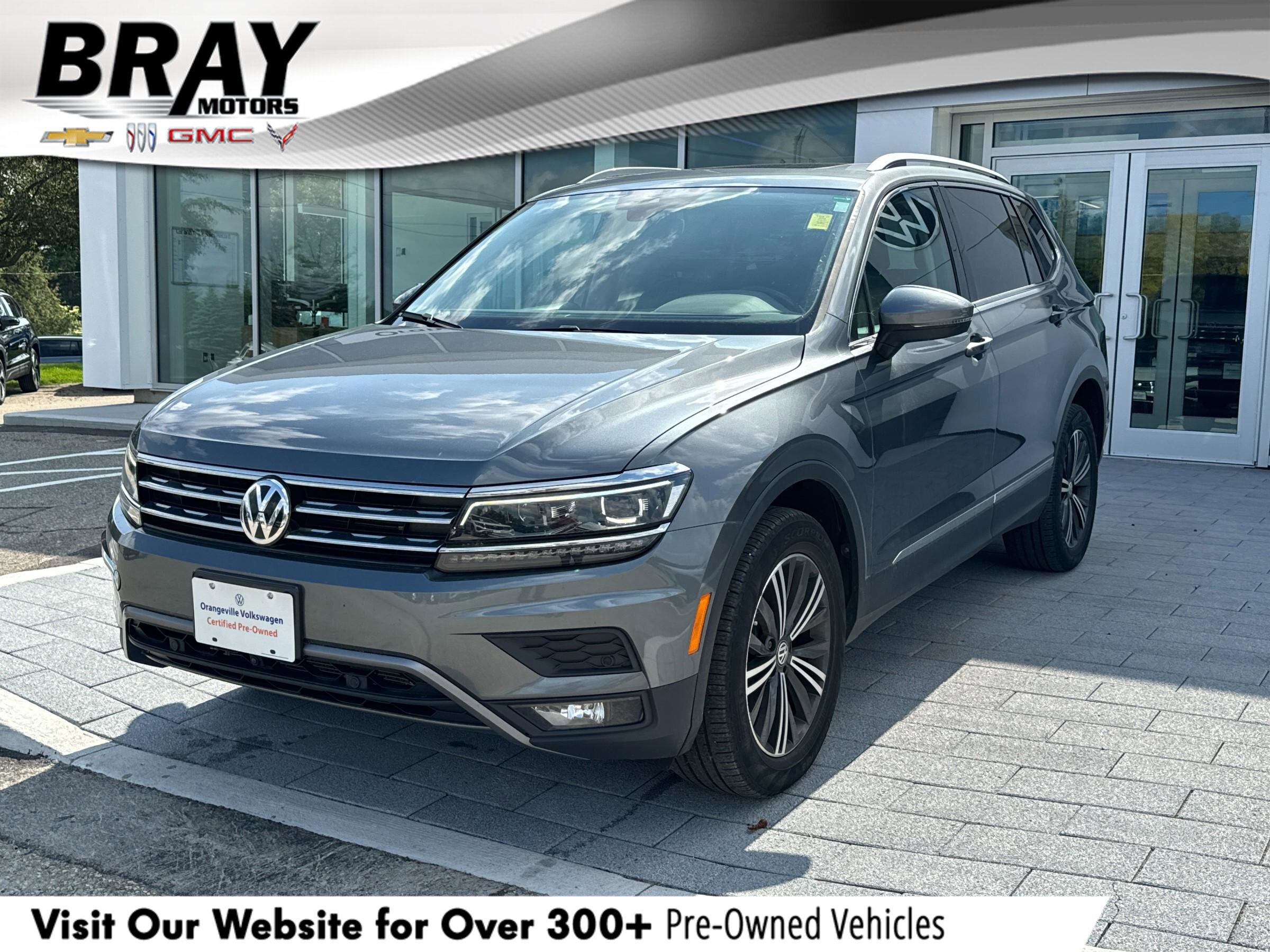 2018 Volkswagen Tiguan HighlineONE-OWNER, ACCIDENT-FREE, THIRD ROW