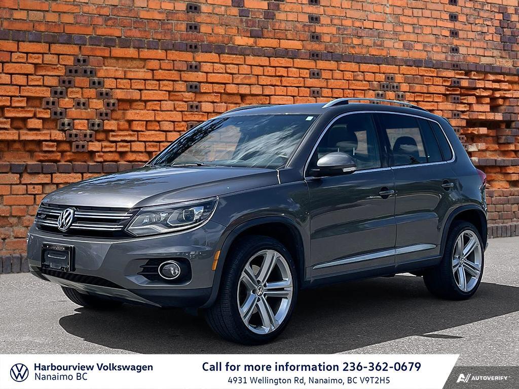 2015 Volkswagen Tiguan Highline R-Line | NO Accidents, Rear Cam, Sunroof 