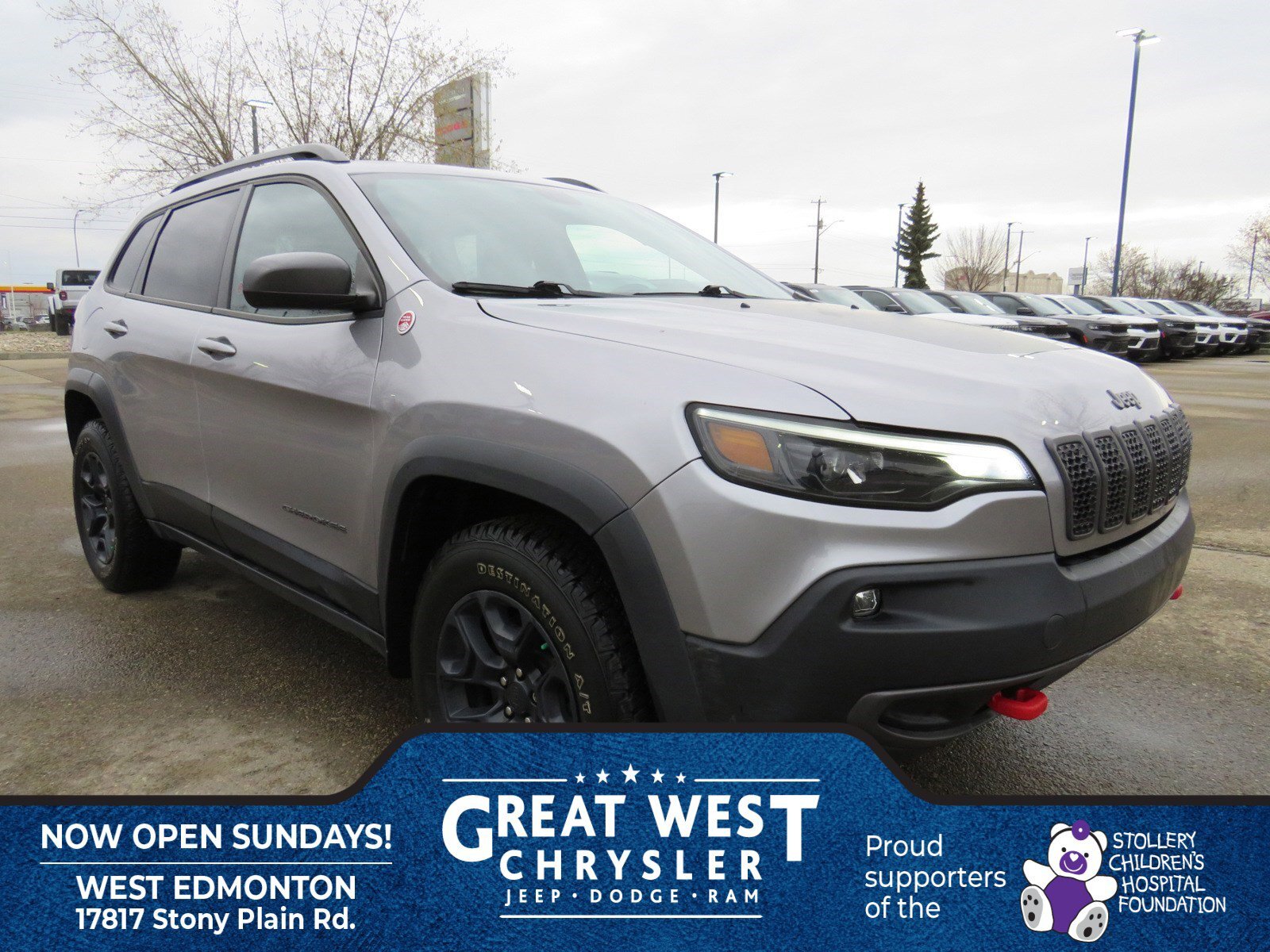 2020 Jeep Cherokee Trailhawk | Leather | Low Kms