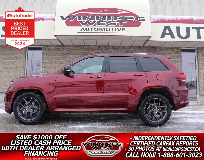 2019 Jeep Grand Cherokee LIMITED X SPORT MODEL, LOADED & CLEAN, VERY SEXY!