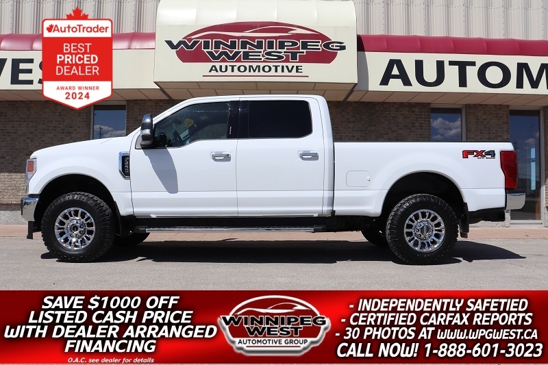 2022 Ford F-250 FX4 PREMIUM EDITION 4X4, HTD SEATS/LOADED & AS NEW
