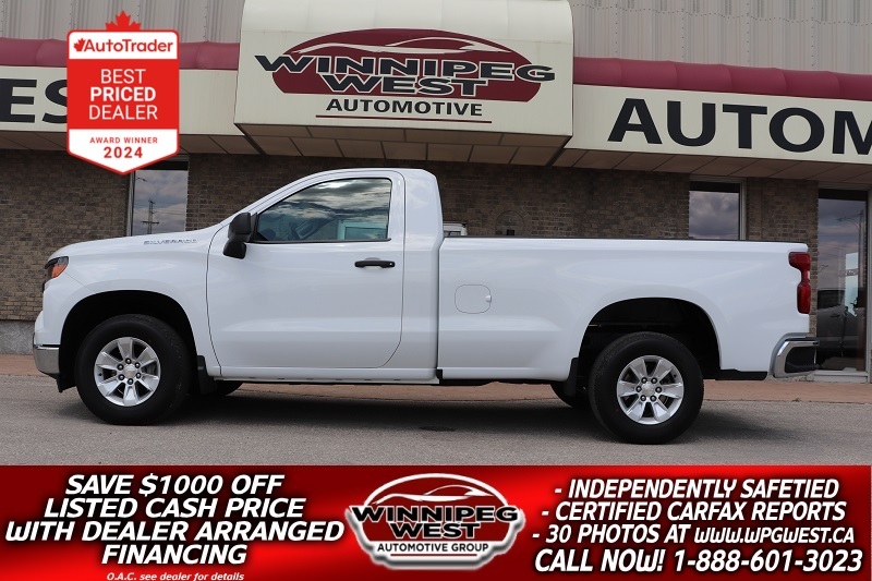 2022 Chevrolet Silverado 1500 5.3L V8, 8FT BOX, WELL EQUIPPED/LOW KMS/HUGE VALUE