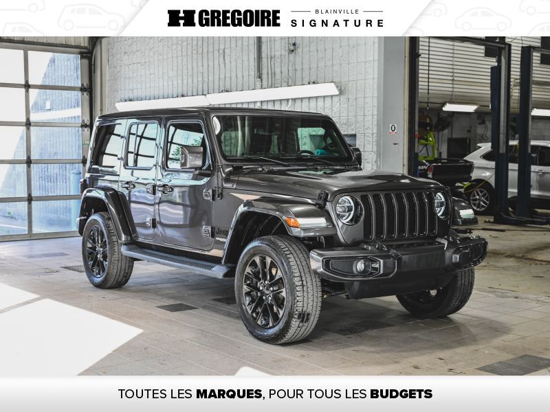 2021 Jeep Wrangler Unlimited High Altitude 4x4 CUIR TOIT SKY ONE-TOUC
