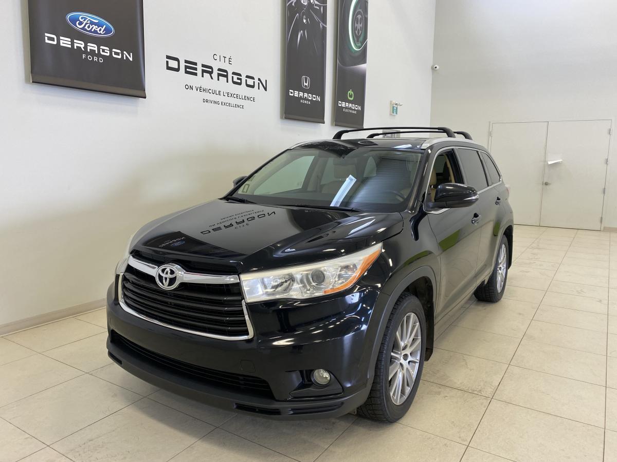 2016 Toyota Highlander XLE HITCH TOIT OUVRANT CUIR MAGS 19DEMARREUR