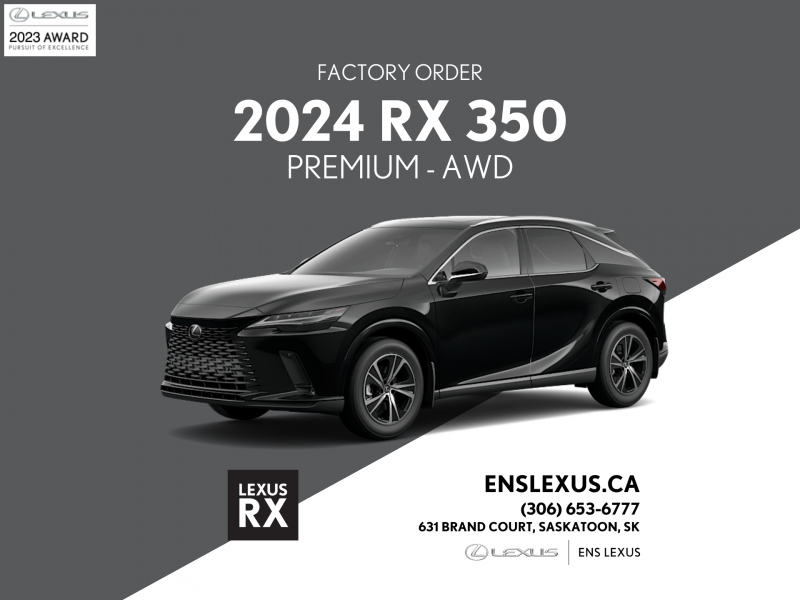 2024 Lexus RX 350 - Premium  Pre-Order