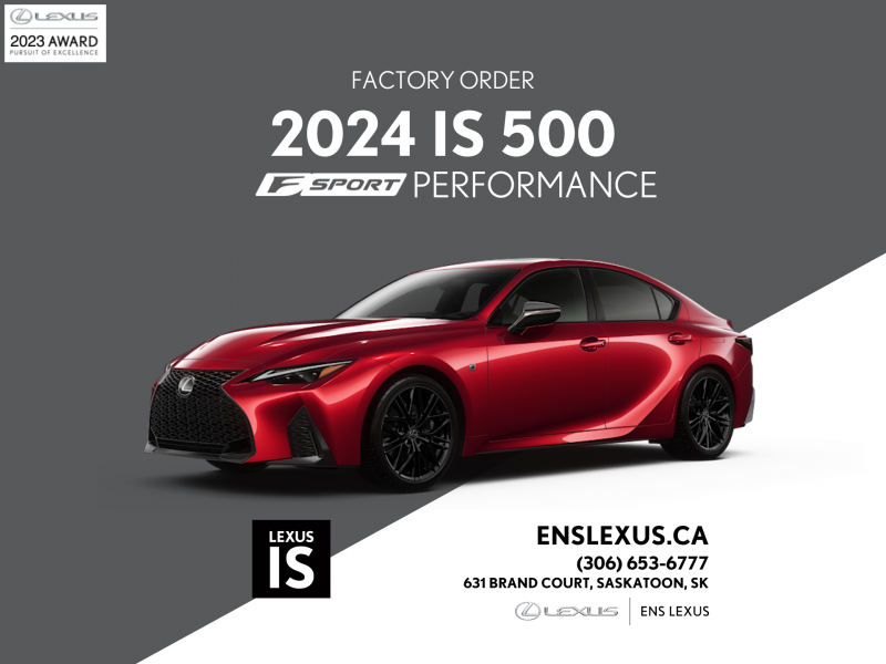 2024 Lexus IS 500 