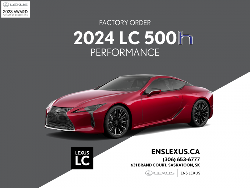 2023 Lexus LC 500h Performance  Pre-Order