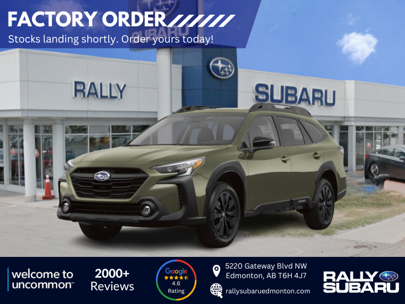 2025 Subaru Outback Onyx   - AVAILABLE TO FACTORY ORDER!!