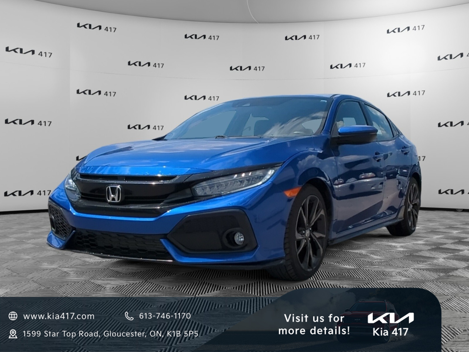 2019 Honda Civic Sport Touring LOW MILEAGE! | LEATHER HEATED SEATS 