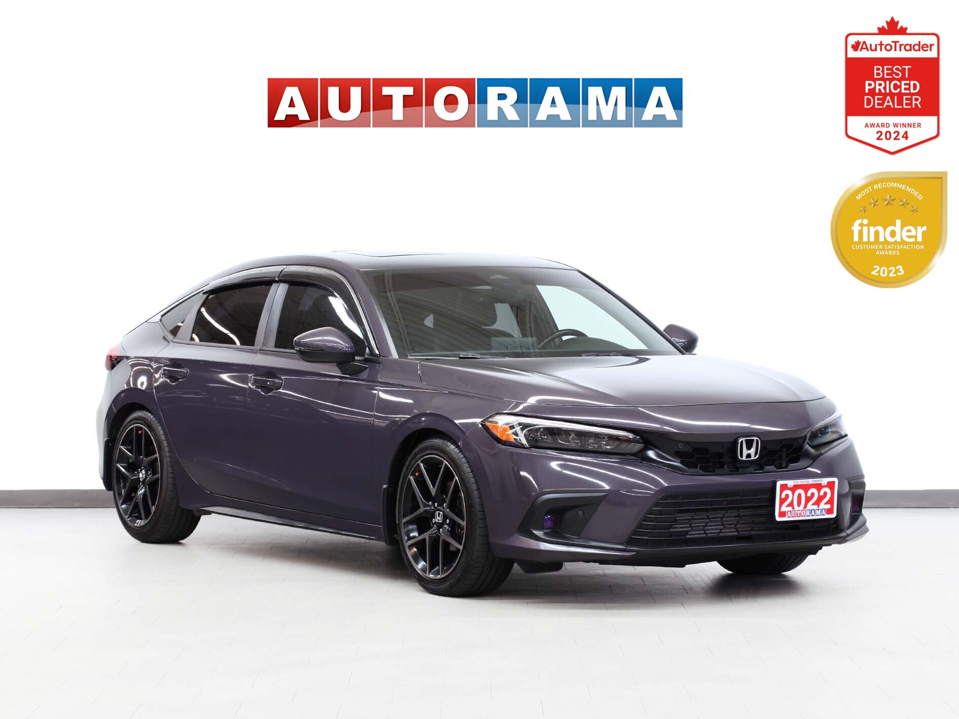 2022 Honda Civic Hatchback SPORT | Hatchback | Sunroof | BSM | ACC | CarPlay