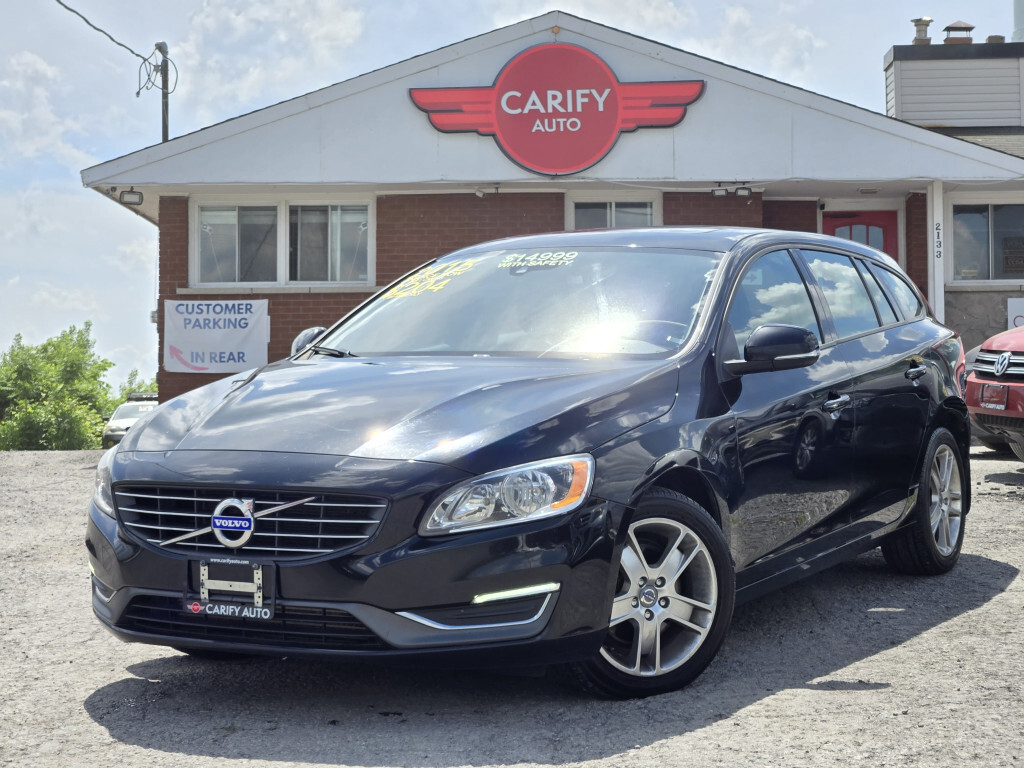 2015 Volvo V60 T5 DRIVE-E FWD WITH SAFETY