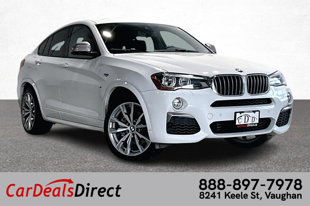 2017 BMW X4 AWD M40i /Immaculate condition/ Top of the Line/Cl
