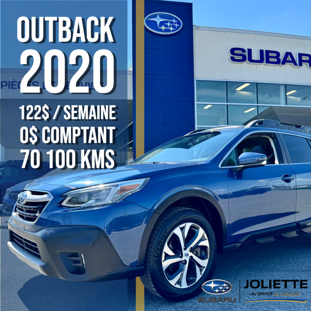 2020 Subaru Outback Limited XT Taux certifié a partir de 3.99% Toit ou