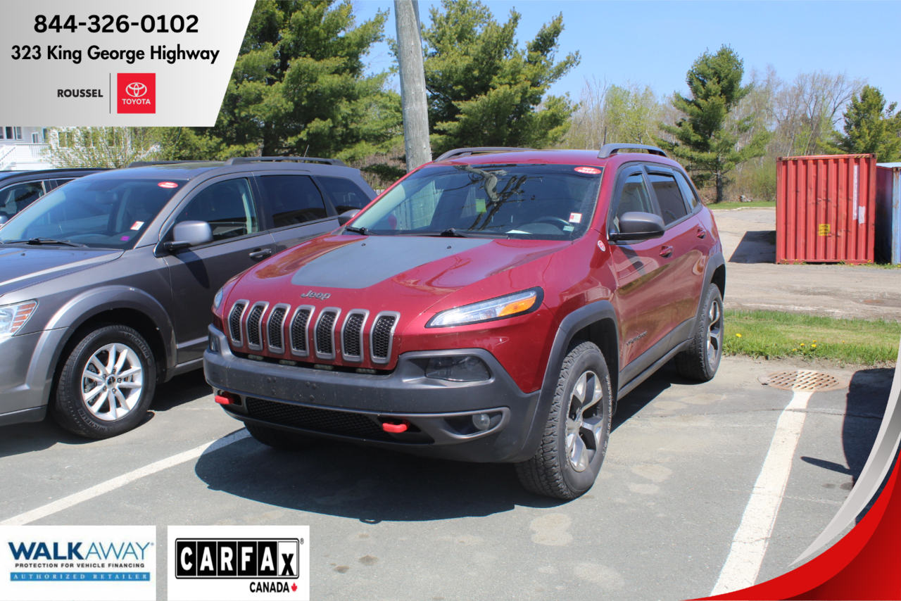 2016 Jeep Cherokee Trailhawk Contact for more information / Contacter