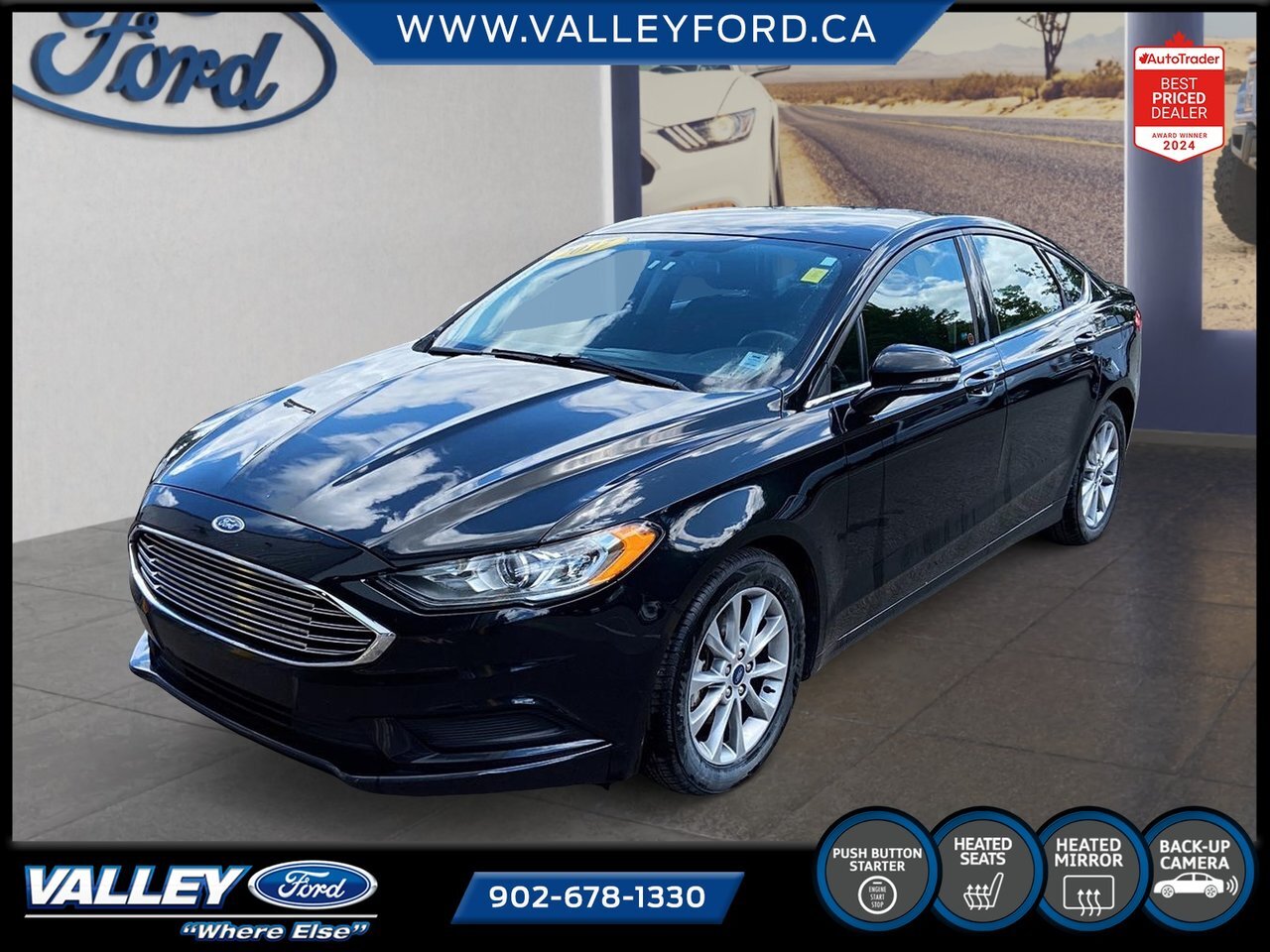 2017 Ford Fusion SE VERY CLEAN LOCAL TRADE