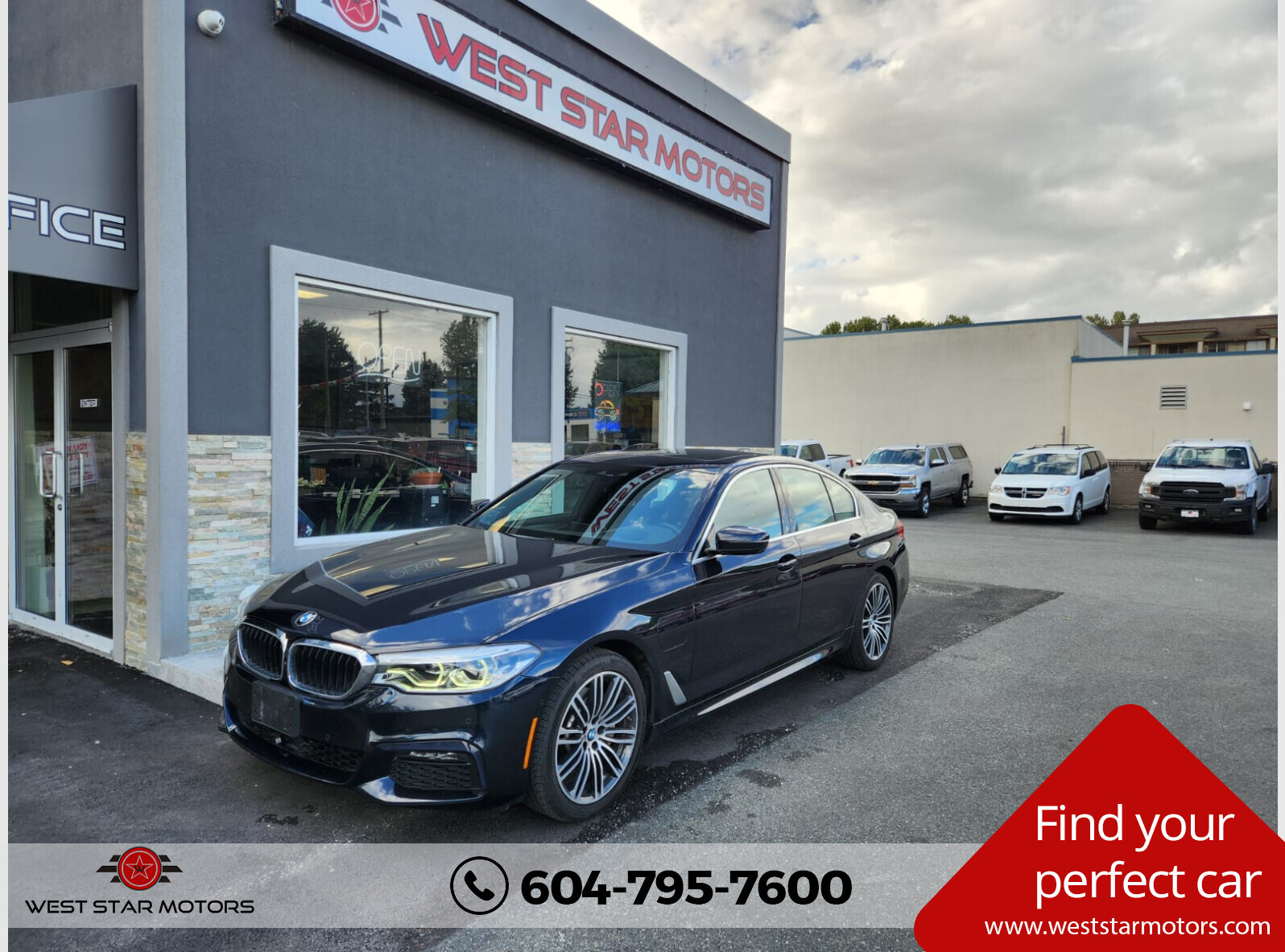 2020 BMW 5 Series 530e xDrive iPerformance M Package! No PST!