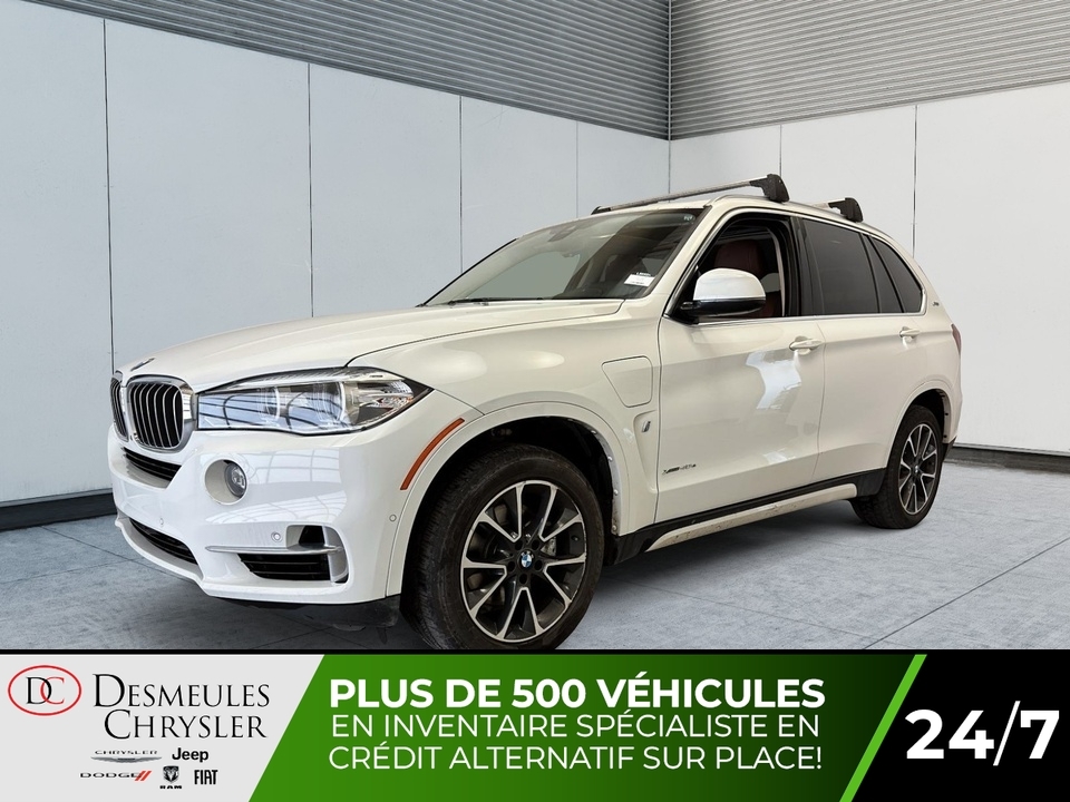 2017 BMW X5 xDrive40e iPerformance AWD Toit ouvrant pano Cuir