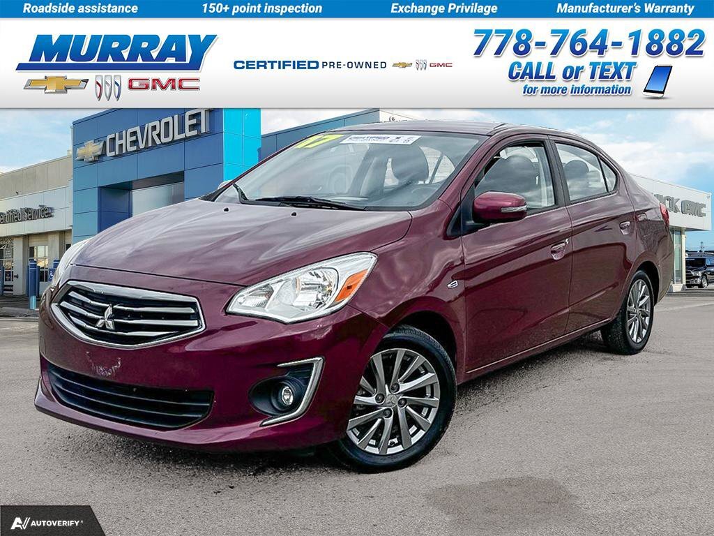 2017 Mitsubishi Mirage G4 SEL | heated seats | LOW KMS | NEW tires | bluetoo