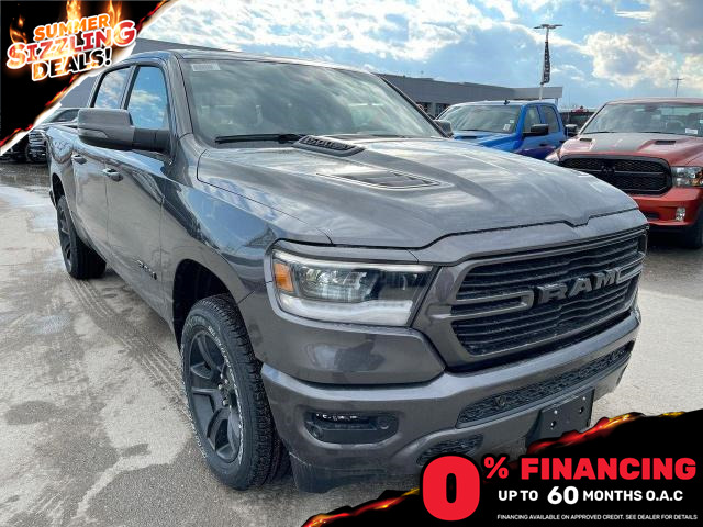 2024 Ram 1500 Sport PANORAMIC SUNROOF I FRONT HEATED AND VENTILA