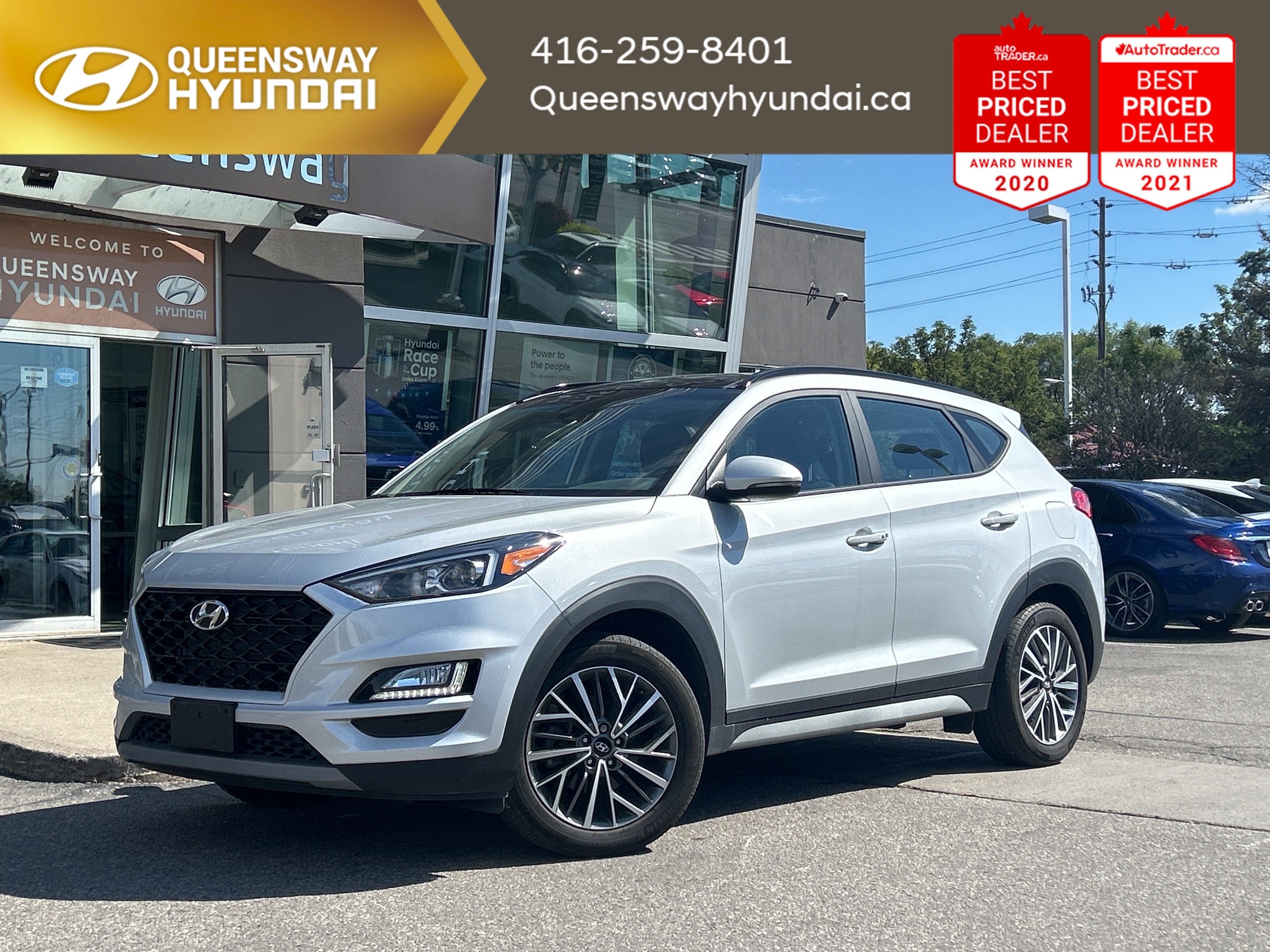 2019 Hyundai Tucson TREND*AWD*LEATHER*PANOROOF*NAVI*LOADED*CLEAN!