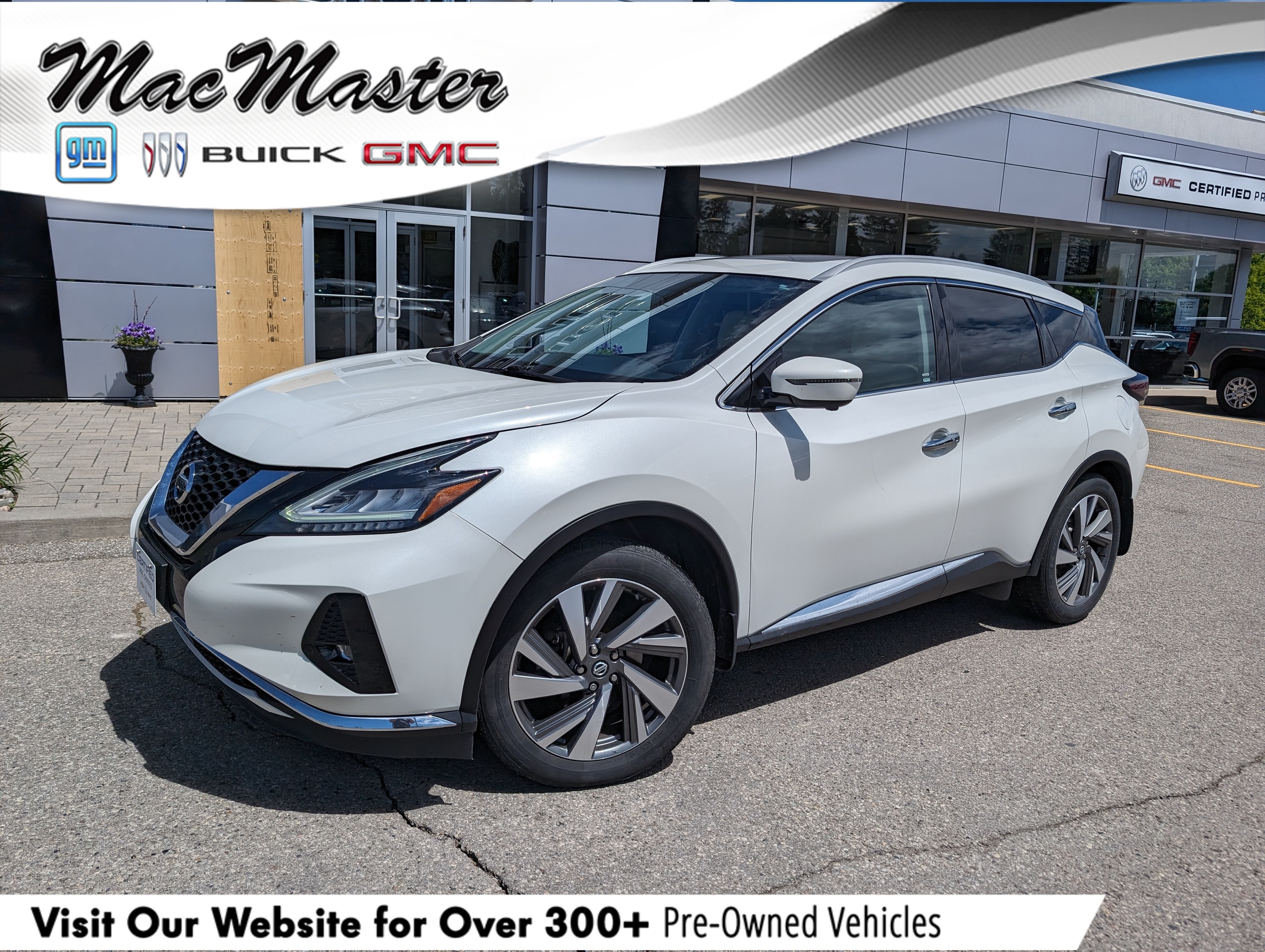 2019 Nissan Murano SL AWD, NAV, HEATED LEATHER, ROOF, BOSE, 1-OWNER!