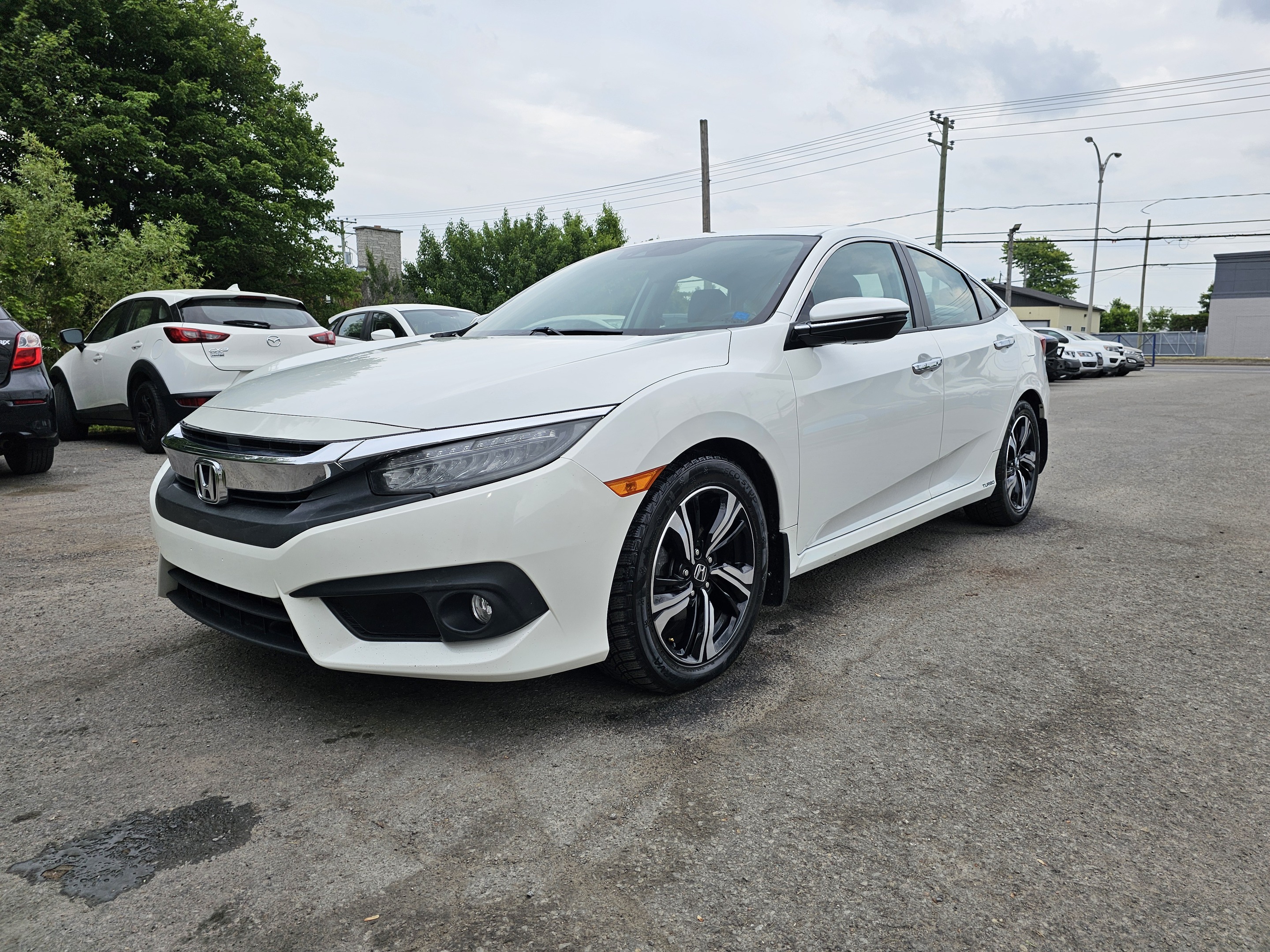 2017 Honda Civic Sedan Touring *DÉMARREUR*TOIT*CUIR*CAMERA* 99$/SEM