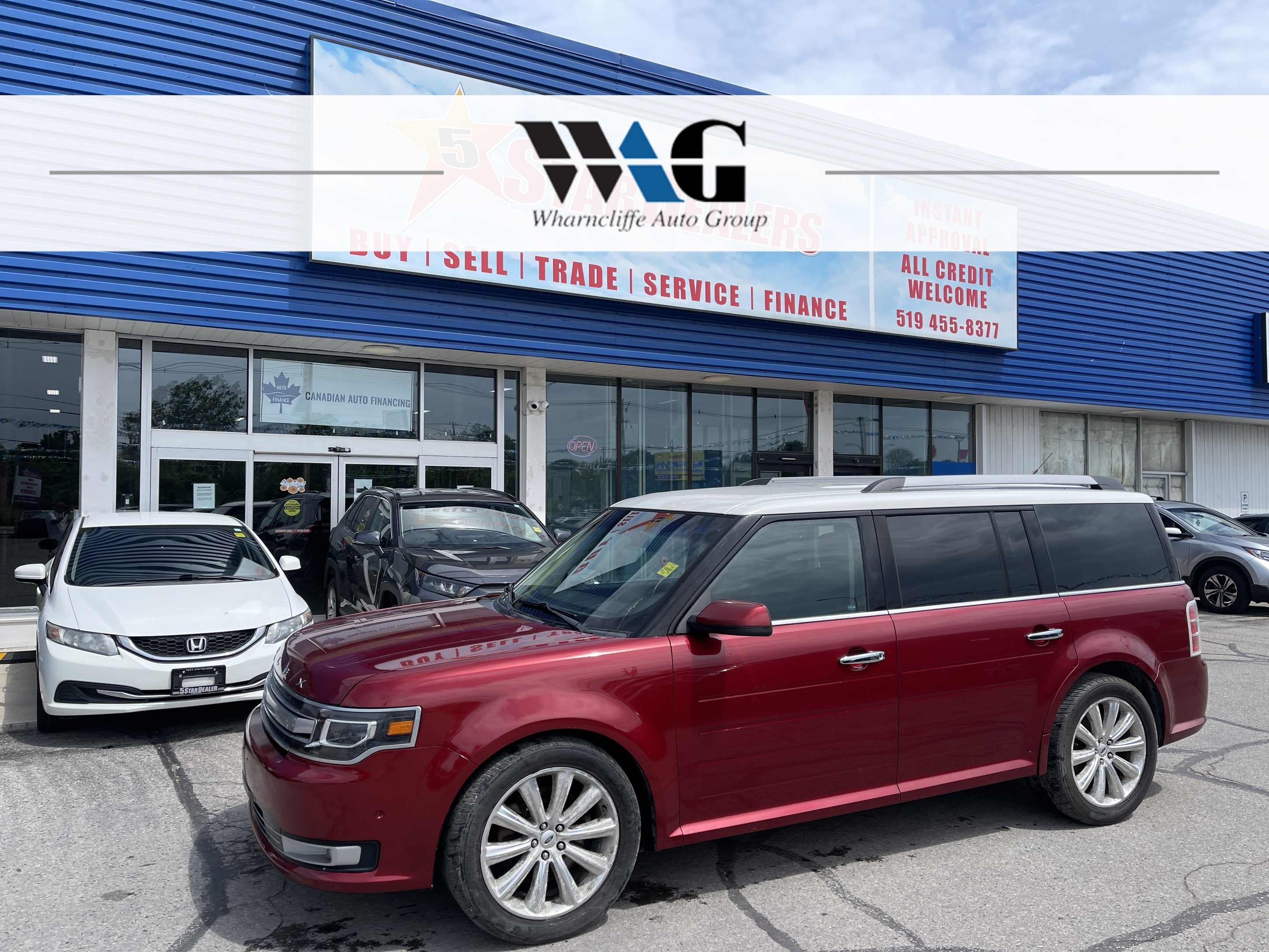 2013 Ford Flex 4dr Limited AWD w-EcoBoost! WE FINANCE ALL CREDIT!
