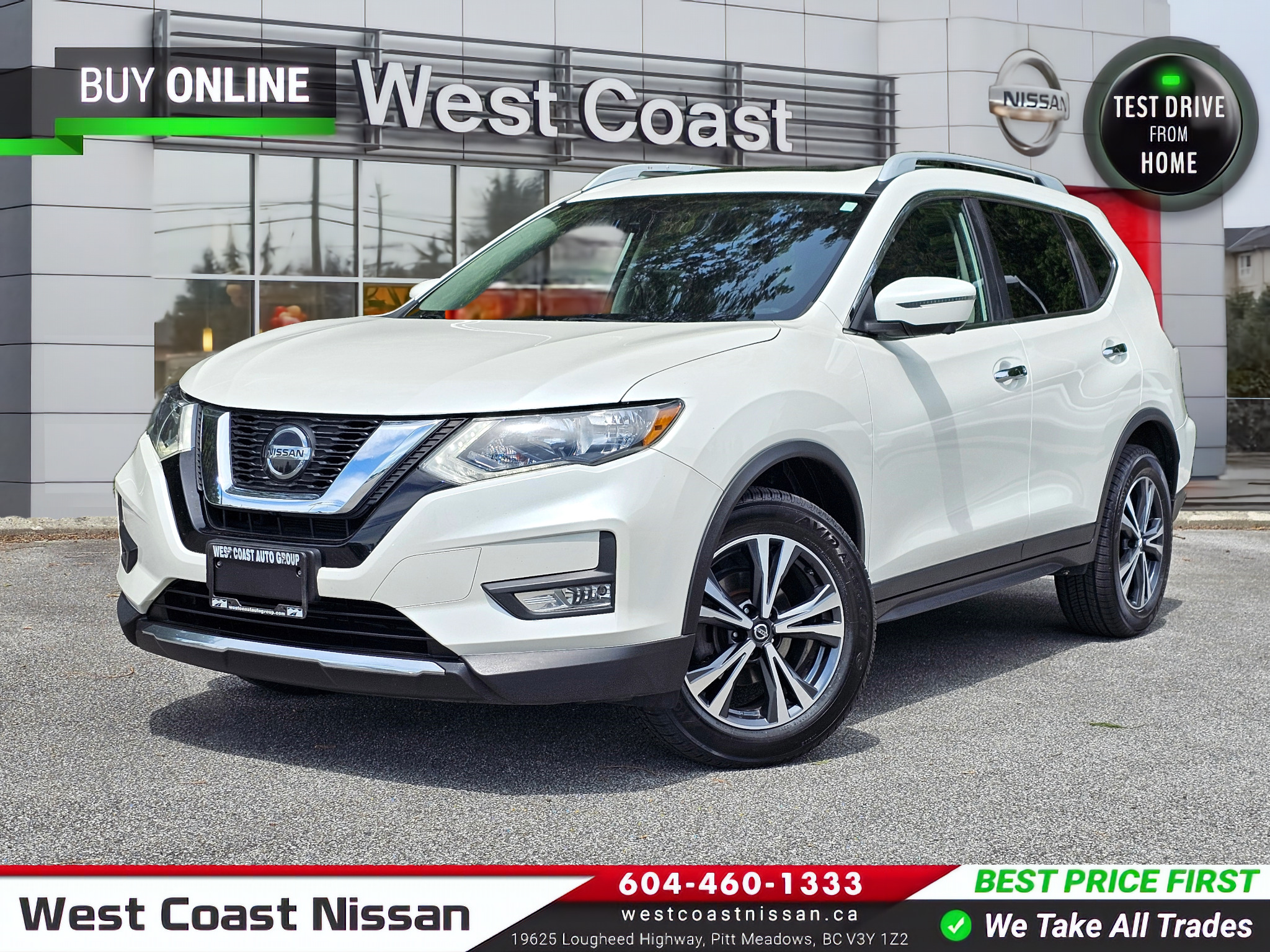 2019 Nissan Rogue SV AWD-  New Brakes and Tires!