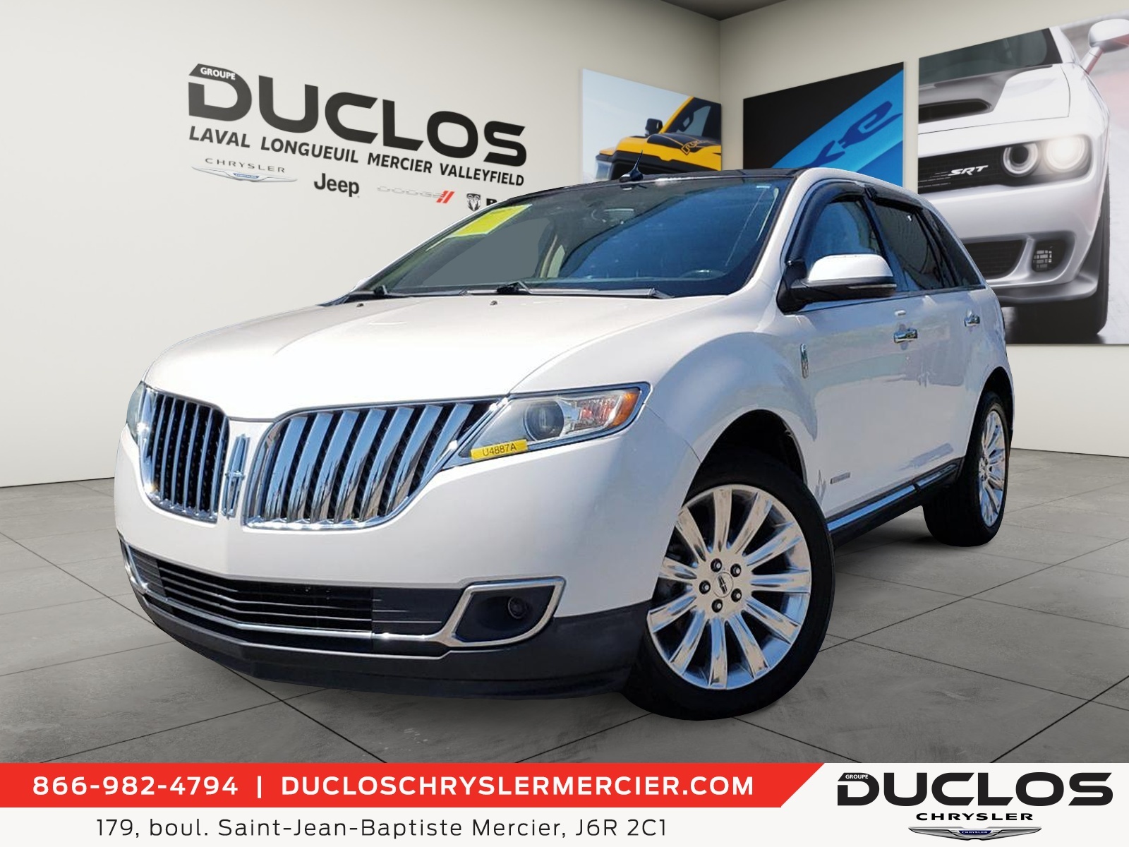 2013 Lincoln MKX MKX * AWD * CUIR * HITCH * TOIT PANO. * BLUETOOTH