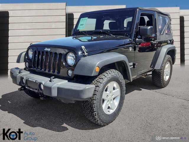 2014 Jeep Wrangler SPORT, M/T, SOFT TOP, READY FOR THE TRAILS