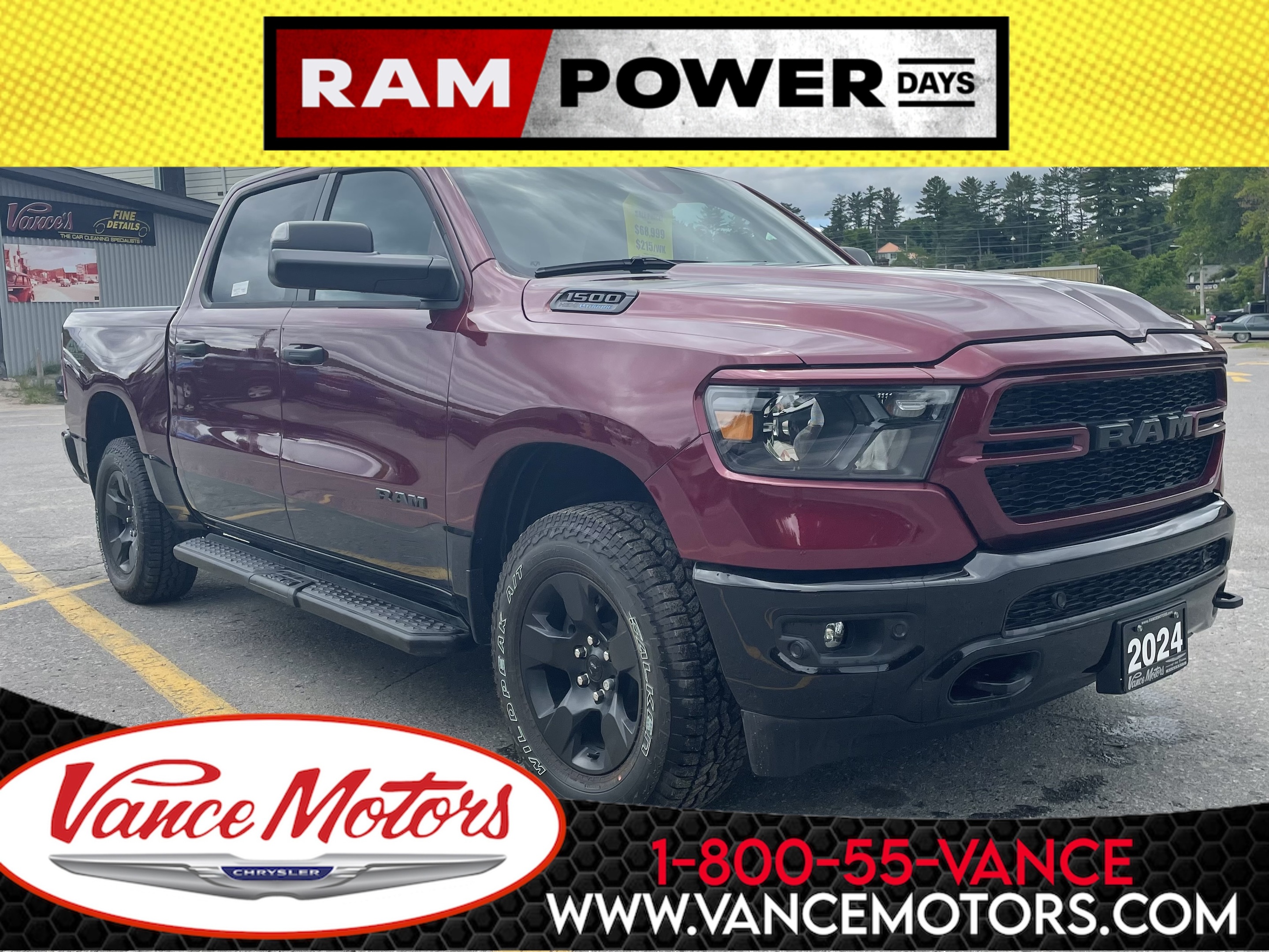 2024 Ram 1500 Big Horn Back Country 4x4...HTD SEATS*TOW!
