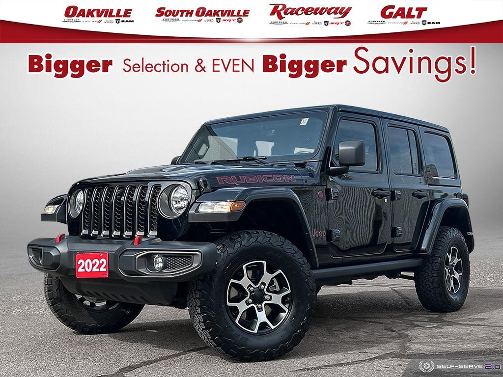 2022 Jeep Wrangler UNLIMITED RUBICON | HEATED LEATHER | NAVI |