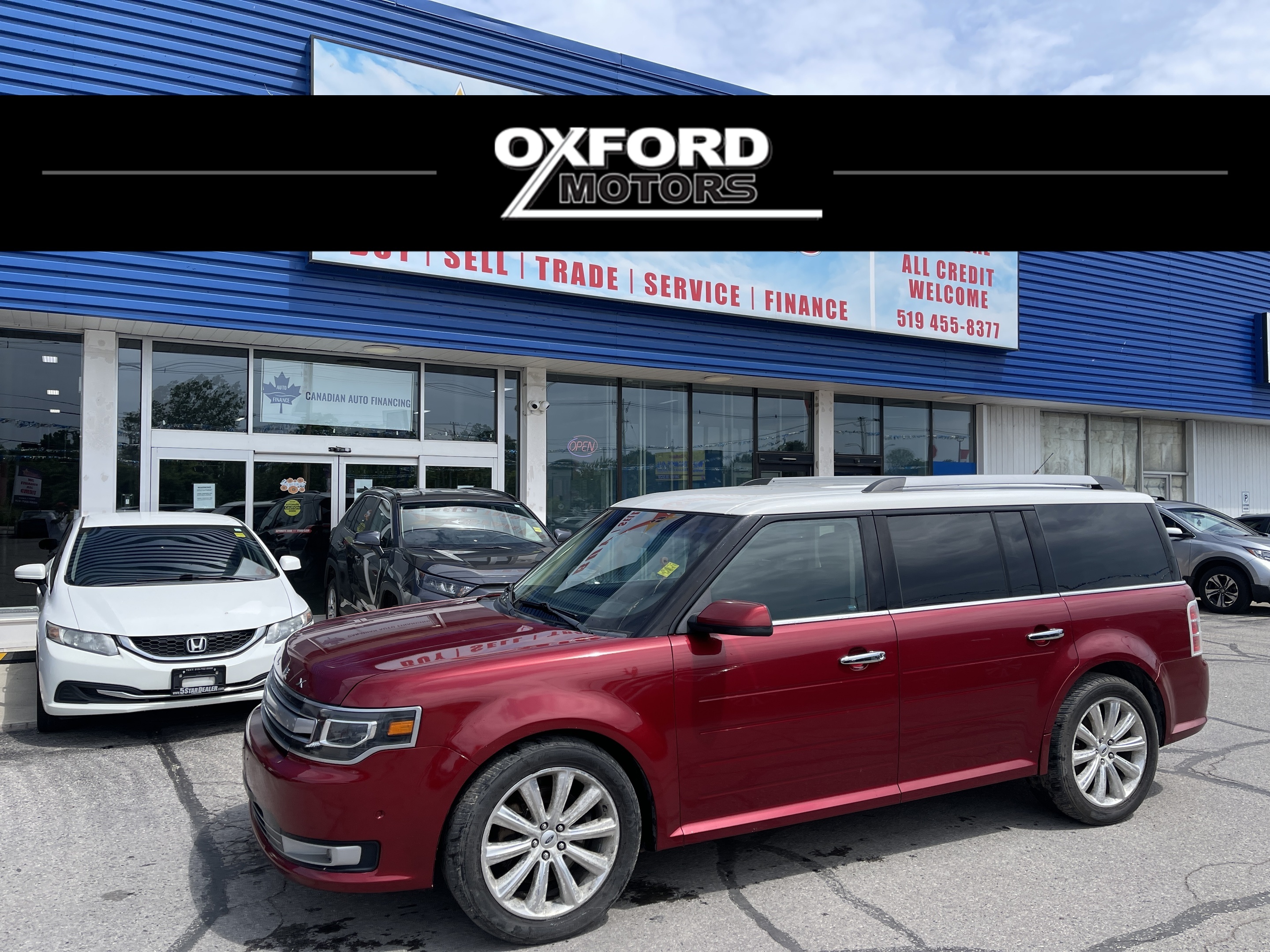 2013 Ford Flex 4dr Limited AWD w-EcoBoost! WE FINANCE ALL CREDIT!