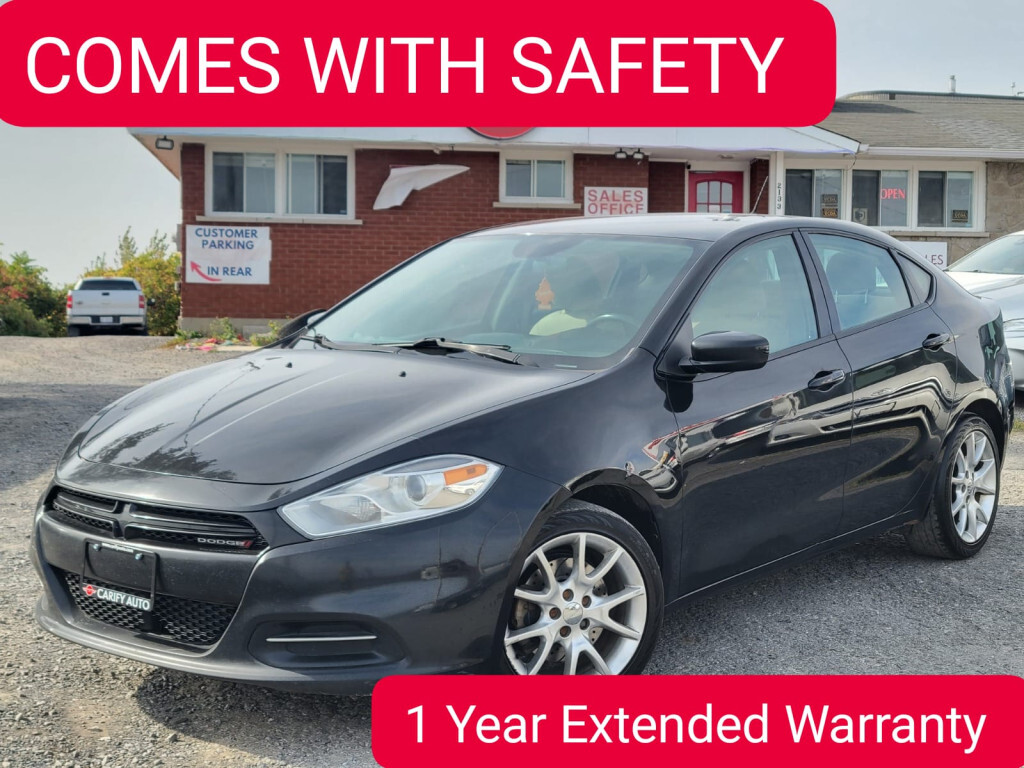 2013 Dodge Dart SXT Manual WITH SAFETY