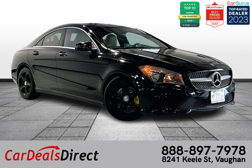 2016 Mercedes-Benz CLA-Class AMG Pkg/ AWD/Sunroof/Leather/Back Up Cam/Clean Car