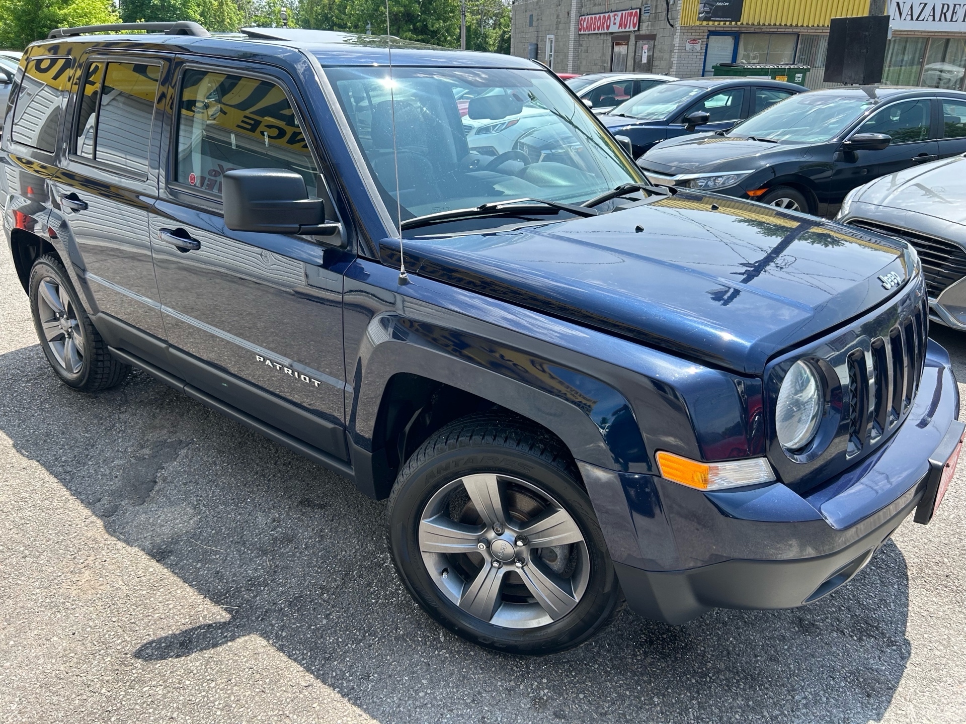 2015 Jeep Patriot Limited/AWD/NAVI/LEATHER/ROOF/P&H. SEATS/BLUE TOOT
