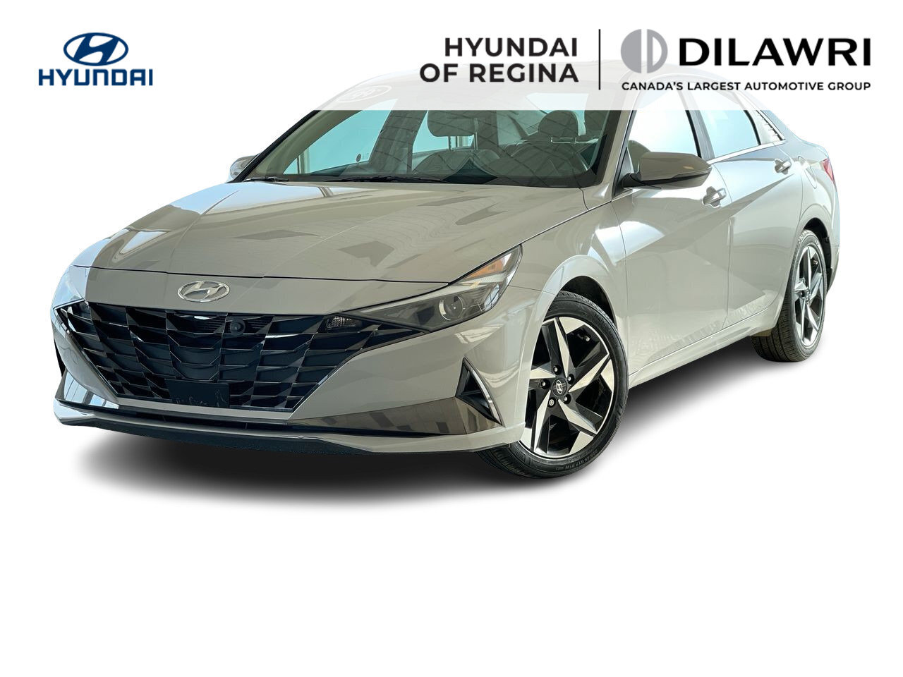 2023 Hyundai Elantra Luxury CPO, Leather, Moonroof, Rear Camera, Local 