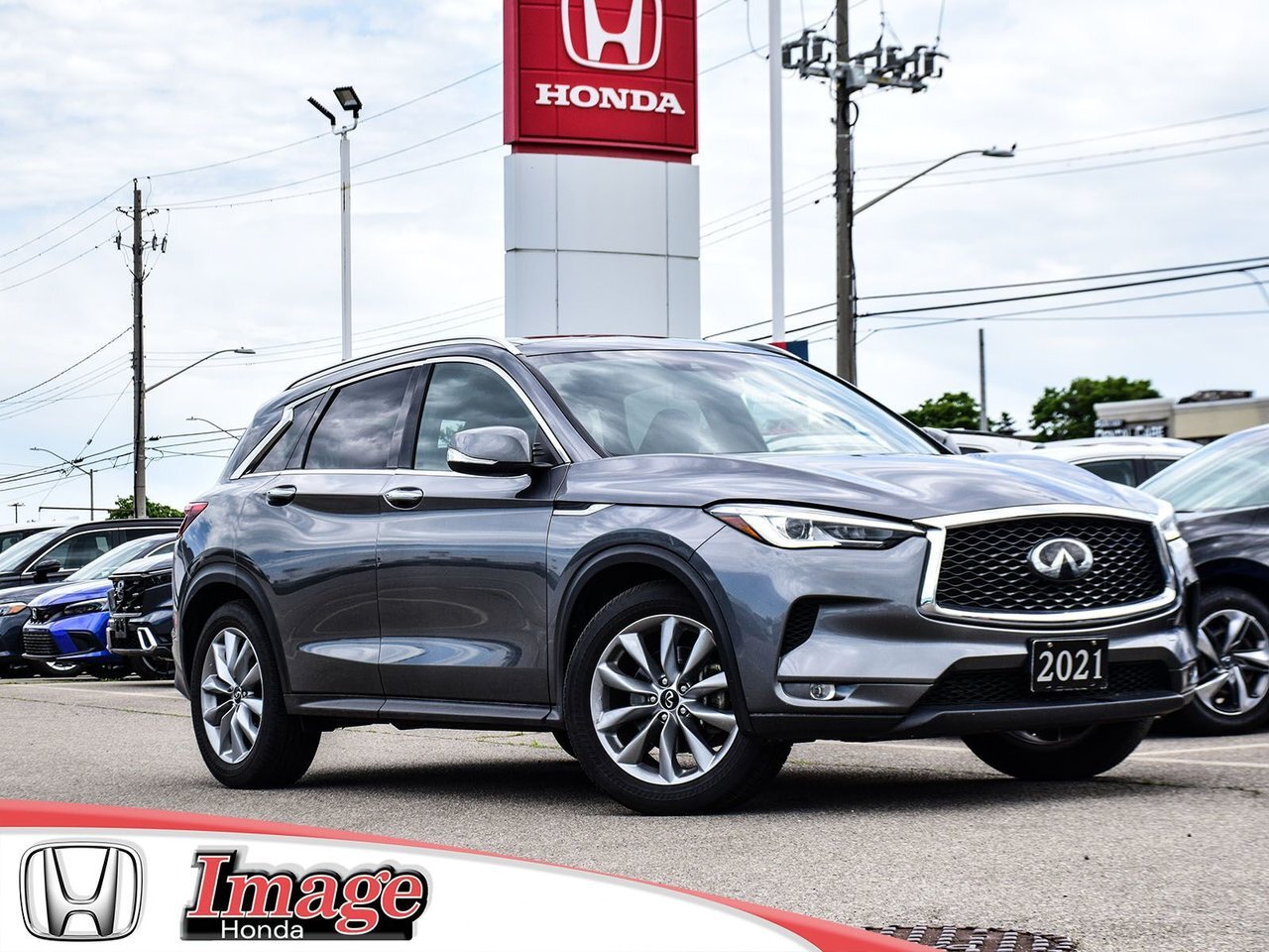 2021 Infiniti QX50 Luxe | CLEAN CARFAX | PANO ROOF | HTD SEAT / 