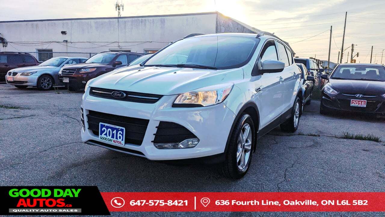 2016 Ford Escape SE|NO ACCIDENT|ONE OWNER|LOW KM|NAVIGATION|AWD|ALL