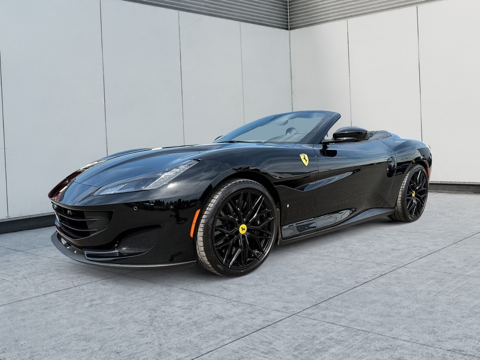 2019 Ferrari Portofino CONVERTIBLE  TOIT RIGIDE MAGS 20 PO BLACK EDITION