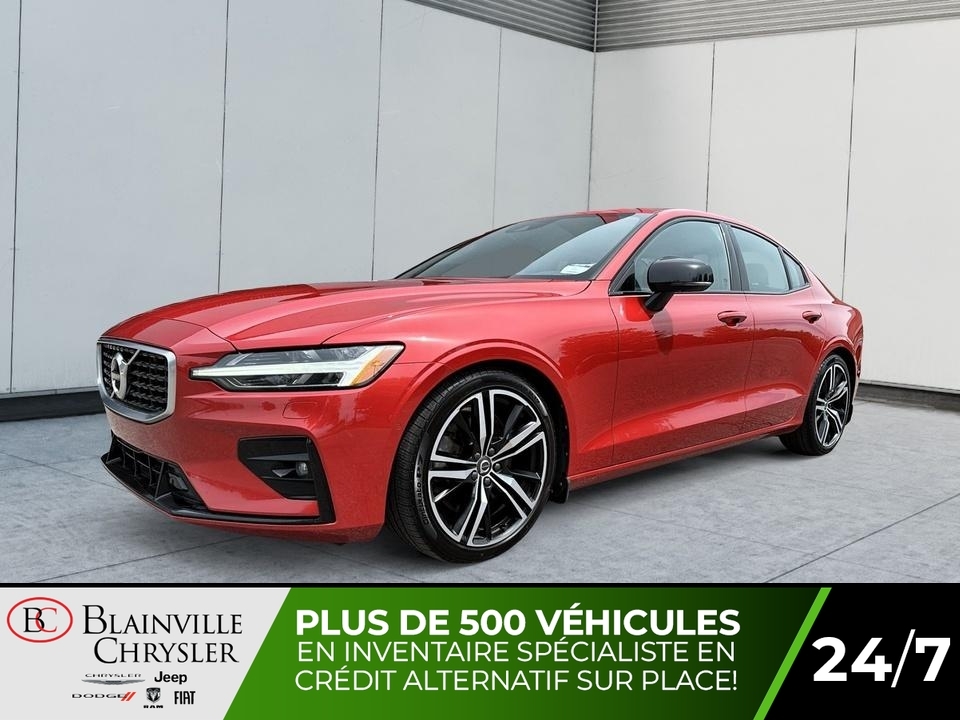 2020 Volvo S60 R-Design AWD TURBO CUIR TOIT OUVRANT PANORAMIQUE