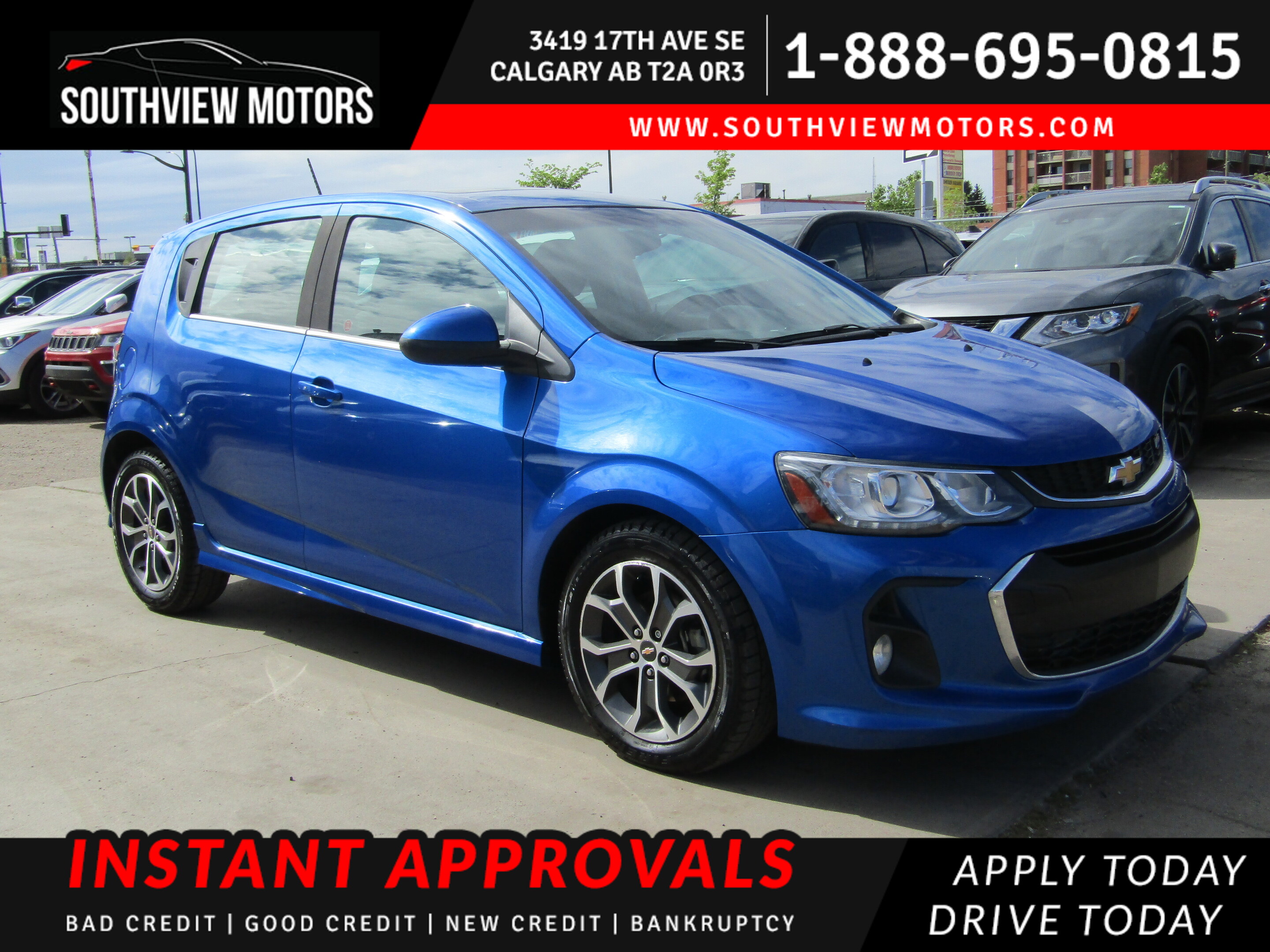 2017 Chevrolet Sonic LT RS TURBO B.CAMERA/SUN.ROOF/R.START/NO ACCIDENTS