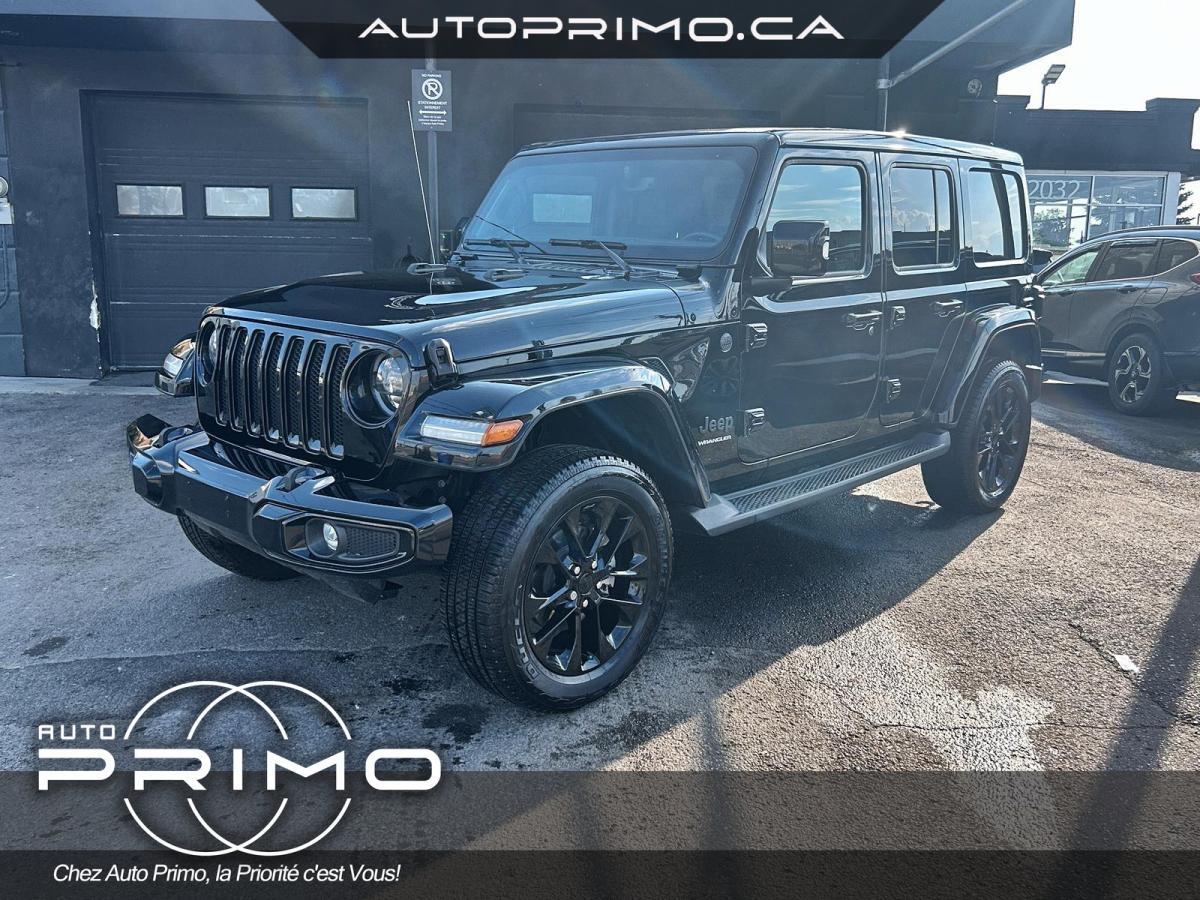 2023 Jeep Wrangler Unlimited High Altitude SKY ONE TOUCH 4X4 Cuir V6