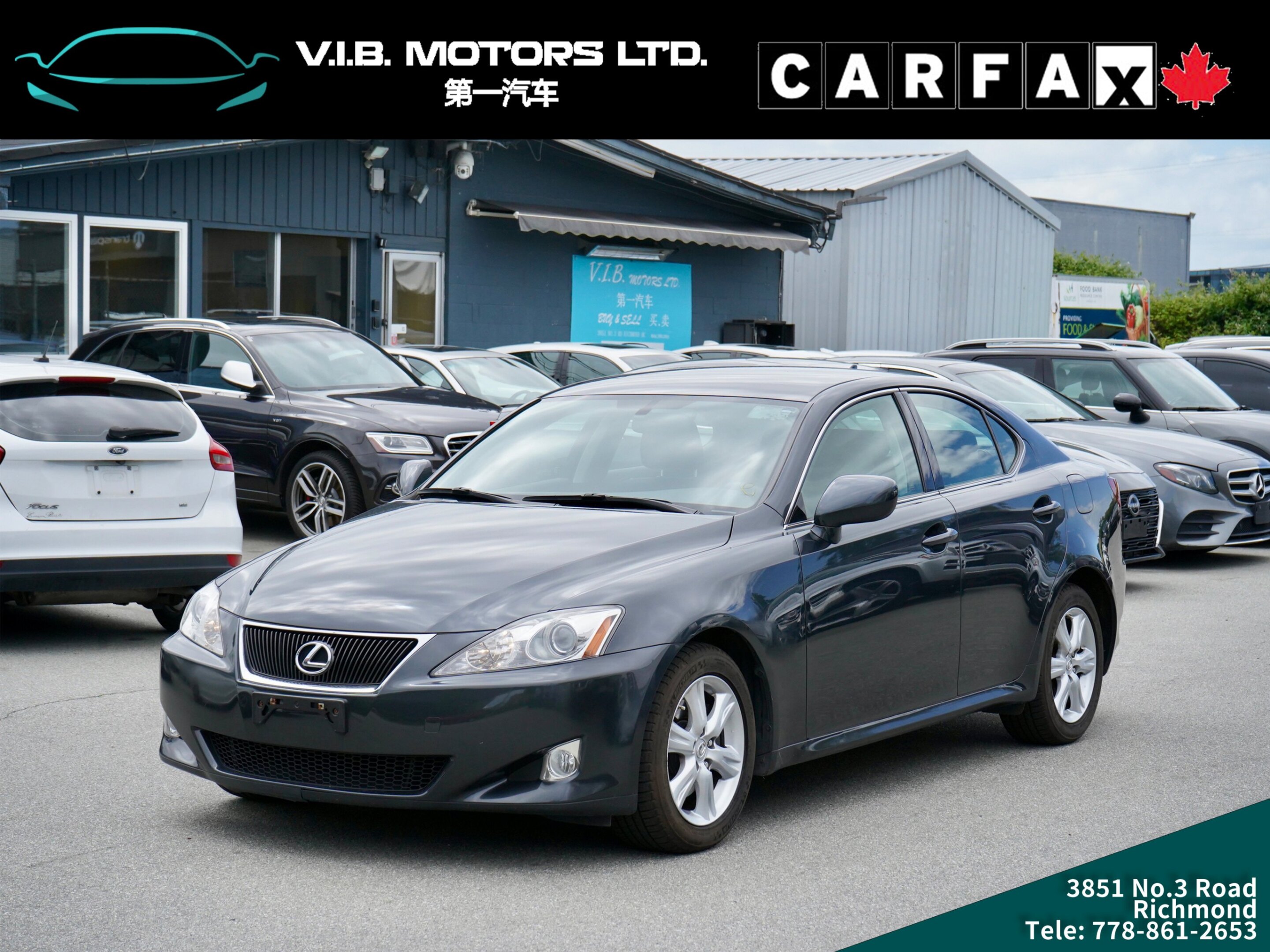2008 Lexus IS 250 4dr Sdn auto RWD/ BC LOCAL/ $0 ACCIDENT/ LOW MILEA