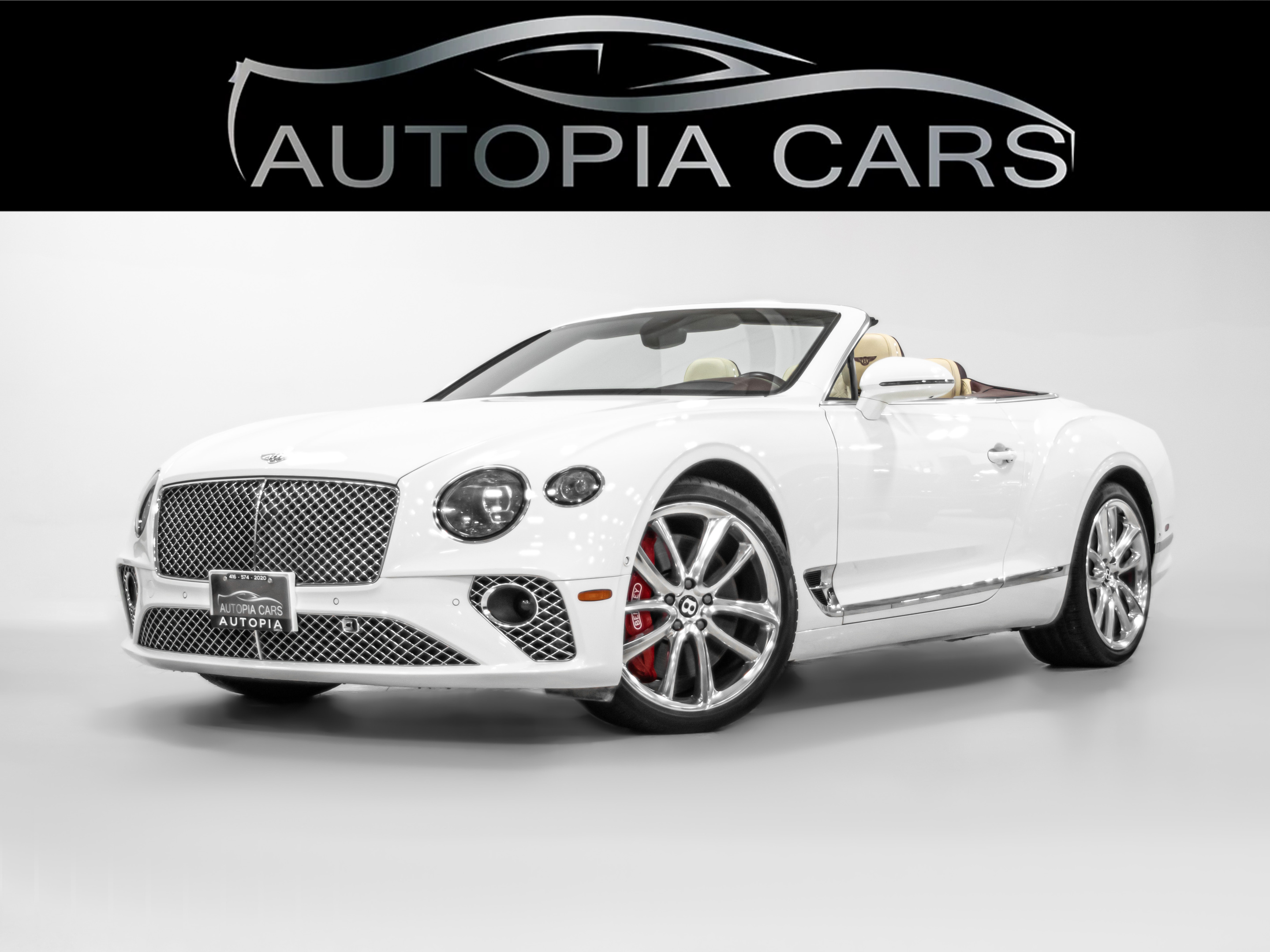 2021 Bentley Continental GT CONVERTIBLE W12 NO LUXURY TAX SOFT TOP 