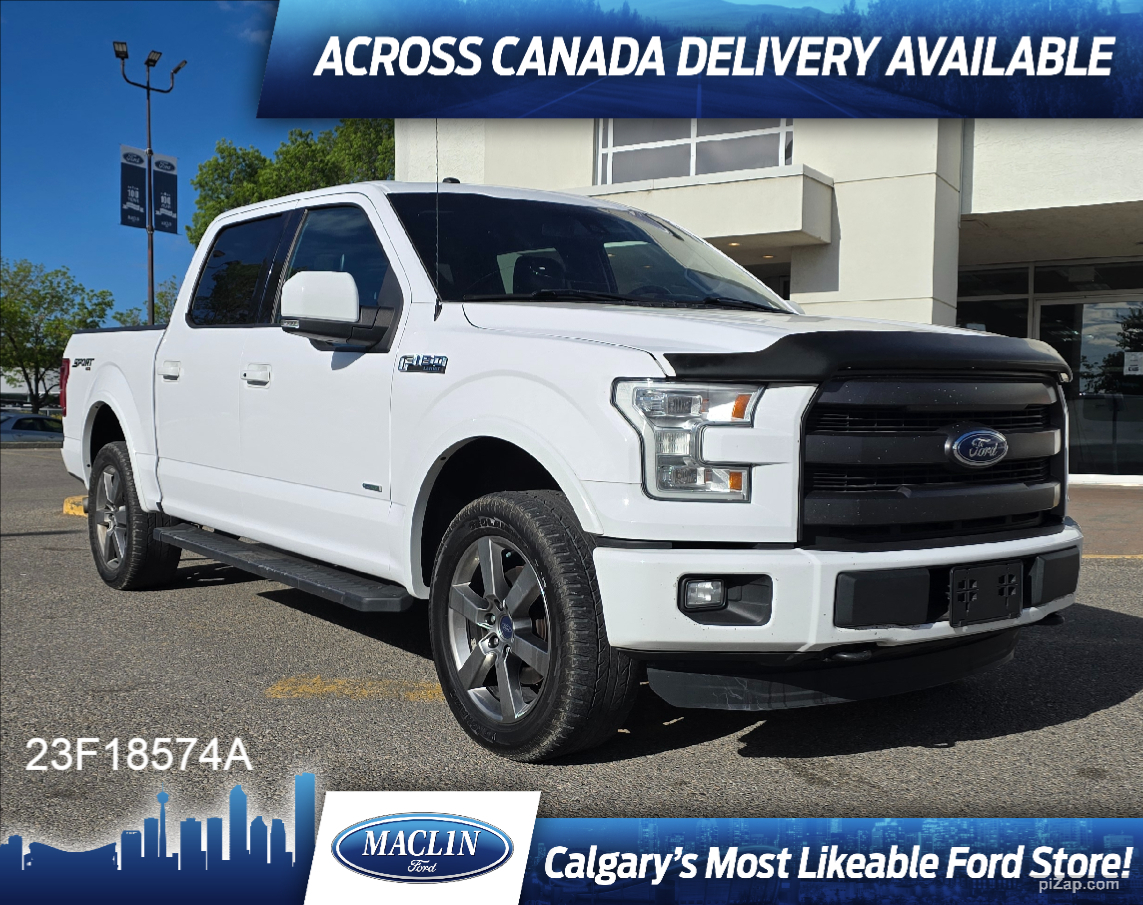 2016 Ford F-150 LARIAT 502A SPORT 3.5L | MAX TOW | TWIN ROOF