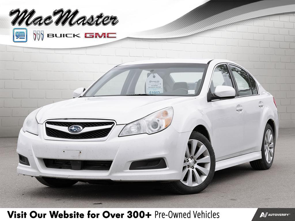 2012 Subaru Legacy 2.5I LIMITED AWD, ROOF, HTD LEATHER, AS-TRADED!