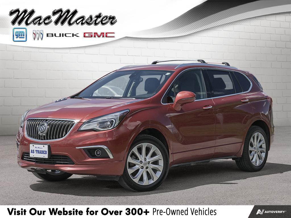 2016 Buick Envision PREMIUM II AWD, 2.0T, NAV, ROOF, 1-OWNER, AS-IS!