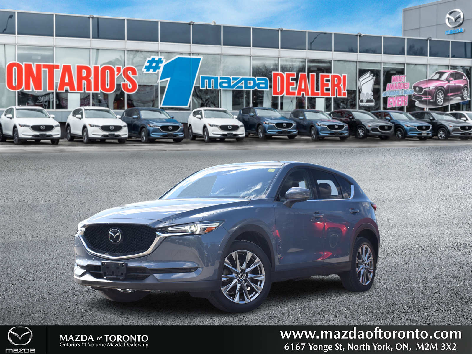 2021 Mazda CX-5 SIGNATURE! CLEAN CARFAX! ONE OWNER! LOW KM!